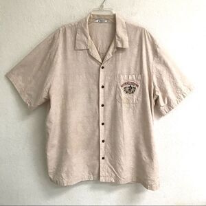 Disney Parks Mickey Mouse in Paradise 1928 Anniversary Ed.button down sh…